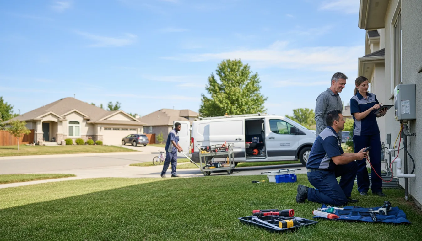 Tankless water heater service in Carrsville, VA